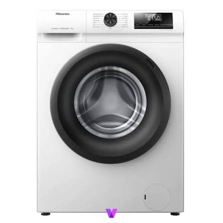 Hisense WFHV7012 7kg Front Load Fully Automatic Washing Machine – Energy Efficient, Low-Noise Inverter Technology