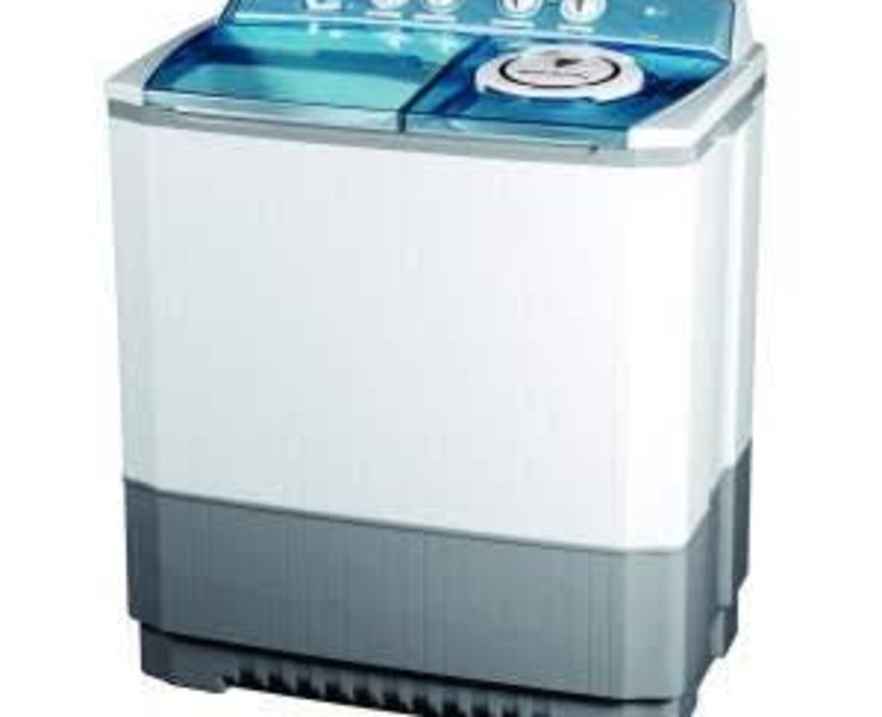 Hisense 10 kg Twin Tub Washing Machine – WSJA 100 | Powerful Semi-Automatic Washer with High Spin Efficiency