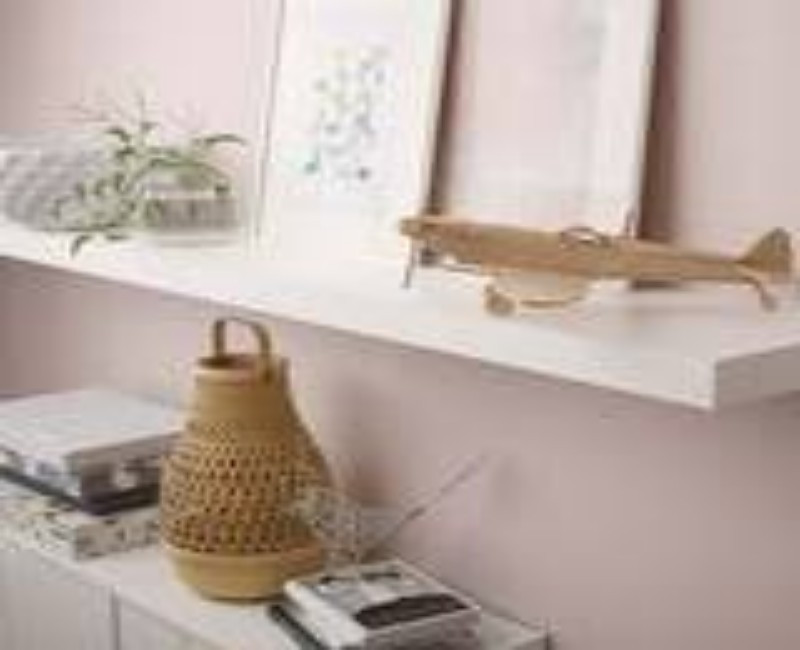 IKEA LACK Floating Shelf – Modern Minimalist Wall-Mounted Display Shelf for Home & Office (High-Strength, Space-Saving Design)