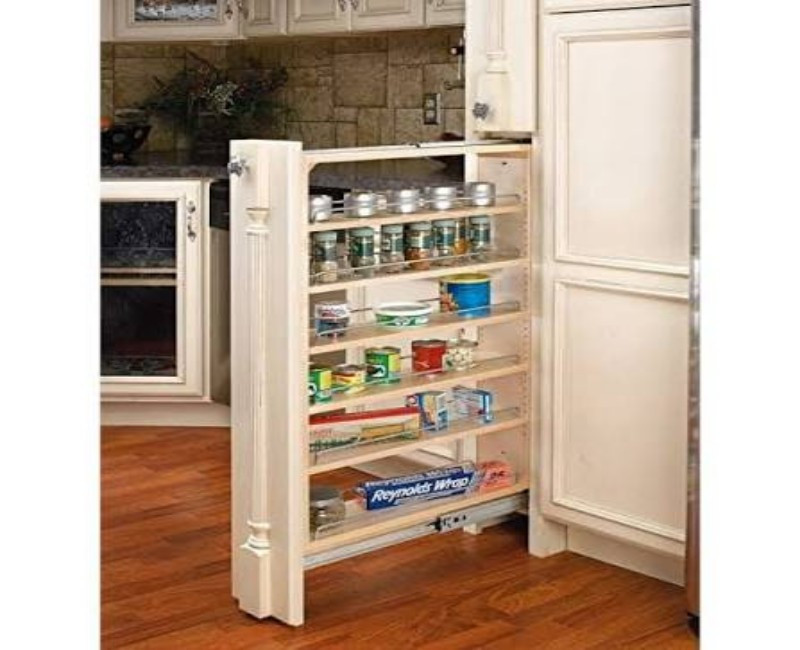 Rev-A-Shelf Pull-Out Cabinet Organizer – Heavy-Duty Sliding Shelf for Kitchen Cabinets, Pantry & Storage Spaces
