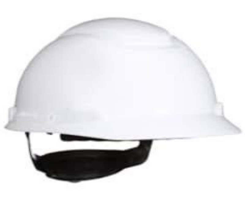 3M H-700 Safety Helmet – Lightweight Industrial Hard Hat with UV-Resistant Shell & Adjustable Suspension System white